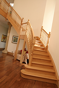 High End domestic stair set